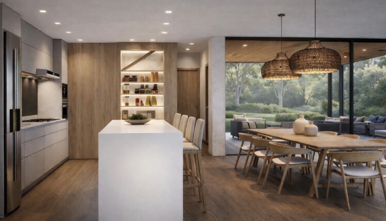 Cocina con isla Zenda